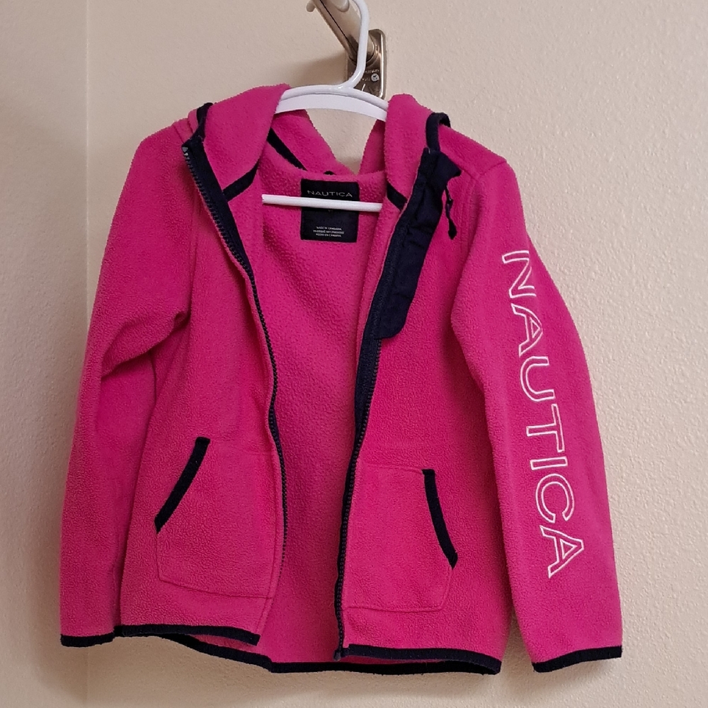 Nautica Kids Pink Fleece Jacket